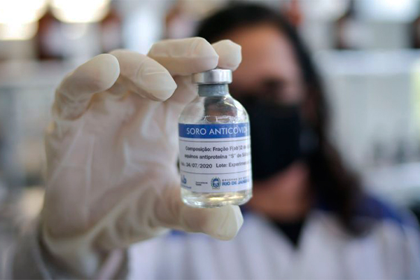 Investigadores de Brasil desarrollan suero contra la COVID-19