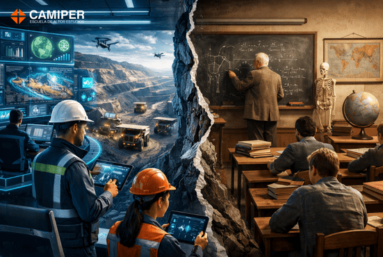 Innovación minera real: lo que la universidad tradicional aún no está enseñando