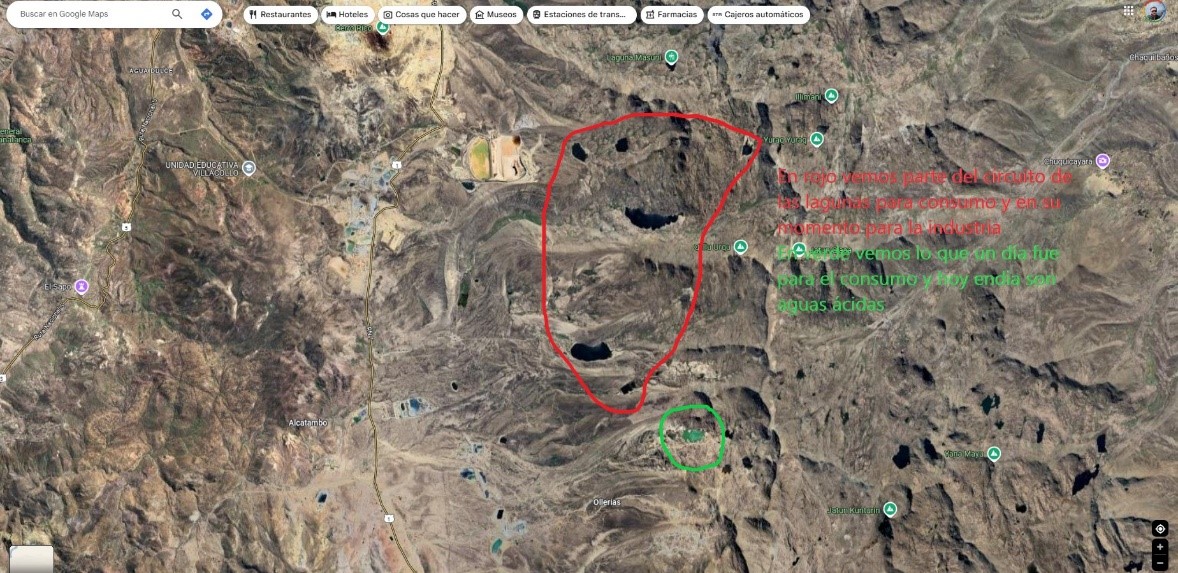 Escasez de agua para la industria minera