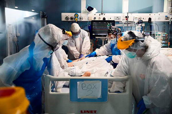 Infección con dos variantes del Covid-19: Caso inédito en Bélgica