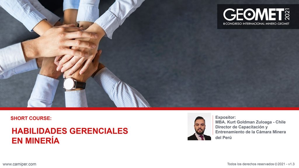 III Congreso Internacional Minero GEOMET 2021 inaugurado con éxito