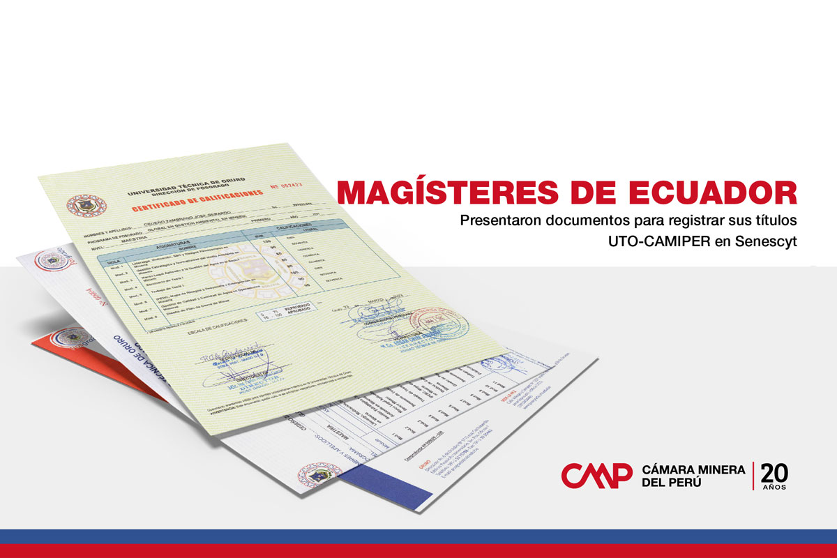 Magísteres de Ecuador presentaron documentos con éxito para registrar sus títulos en Senescyt