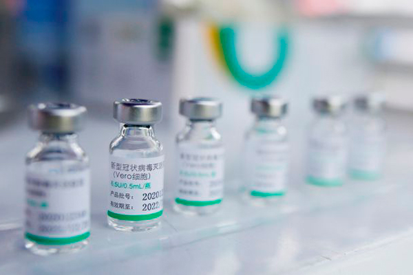 Vacunas de Sinopharm llegan en nuevo lote de un millón al Perú