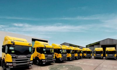 Scania entregó 10 camiones para Minera del Sur