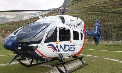 helicópteros para trasladar personal de Las Bambas