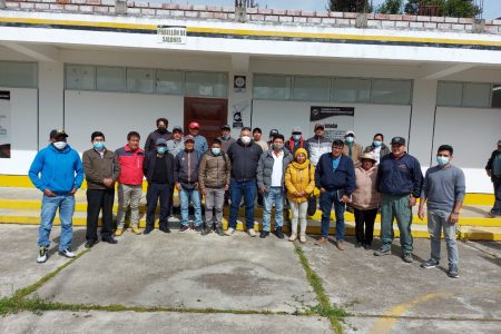 Mina Cobriza: trabajadores